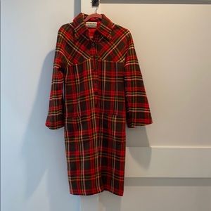 Vintage Oscar De La Renta Boutique wool dress